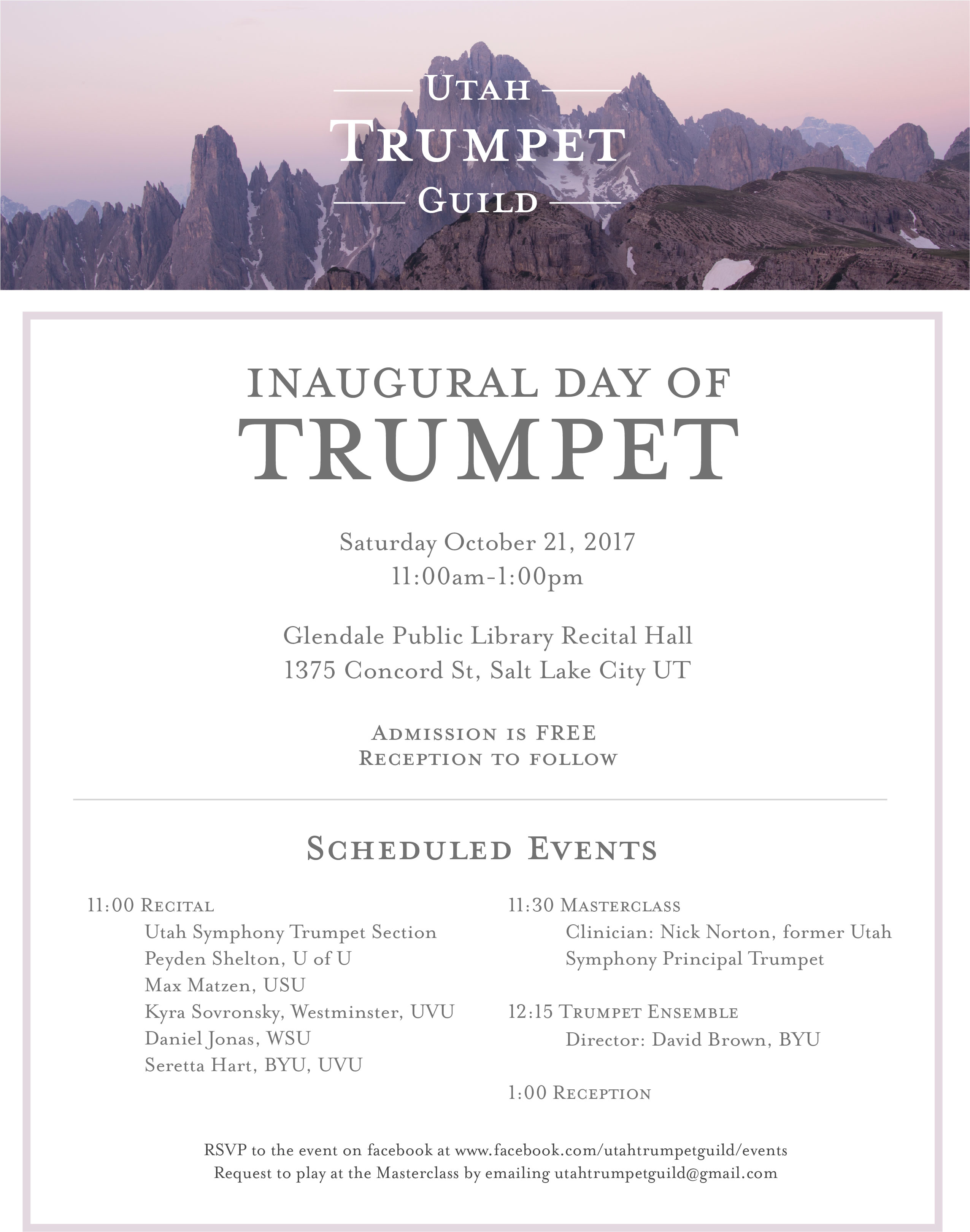 Inaugural DAy